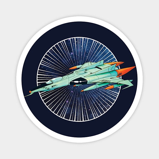 Cosmo Tiger II Magnet by Doc Multiverse Designs